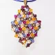 Symphony - Malvina Rhombus M-Purple Leather - 2
